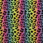 Preview: Double Slub Musselin Leo Print bunt by Swafing 